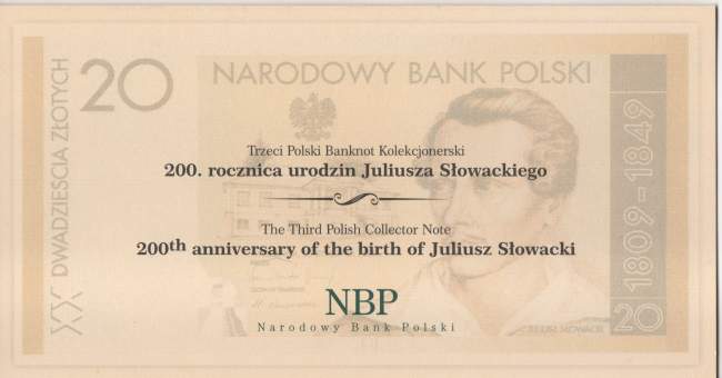 20 zloty 2009 Slowacki p.180